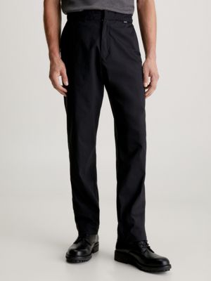 MENS STRETCH TAPERED PANT BLACK