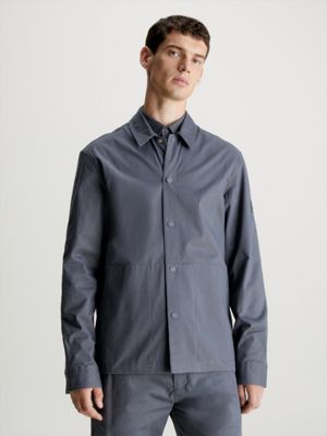 Twill Utility Overshirt para Men