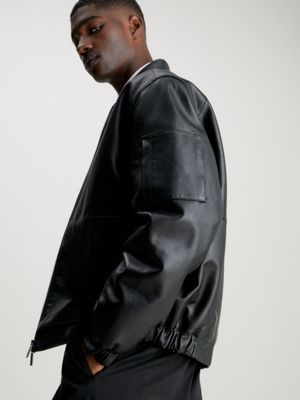 Calvin klein lamb leather clearance jacket