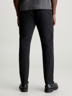 Mens tapered joggers with zip online pockets