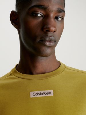 Calvin klein t shirt yellow sale