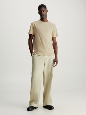 Calvin klein 2024 khaki t shirt