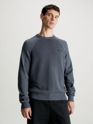 Sobrecamisa casual Calvin Klein de algodón manga larga para hombre