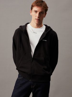 Calvin klein zip sale hoodie