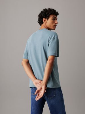 goblin blue logo t-shirt for men calvin klein