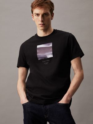 Calvin Klein Jeans Hyper Real Slanted Ck T-Shirt Ck, DEFSHOP