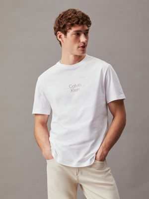 Calvin Klein Men's CK Chill Lounge Logo T-Shirt, Calvin Klein Logo/Dark  Charcoal Heather, Medium : Buy Online at Best Price in KSA - Souq is now  : Fashion