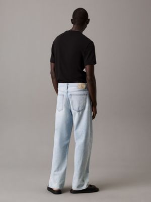 ck black logo t-shirt for men calvin klein