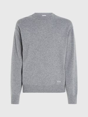 Calvin klein grey jumper sale