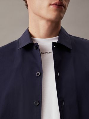 Calvin klein clearance navy blue shirt