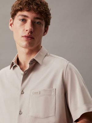 Calvin klein short shop sleeve button down shirts