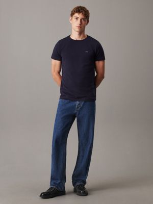 night sky slim stretch t-shirt for men calvin klein