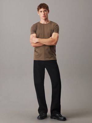 tarmac schmales t-shirt für herren - calvin klein