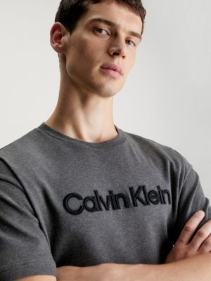 Grey calvin klein deals tshirt