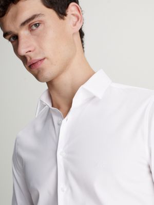 Slim Poplin Stretch Shirt Calvin Klein®