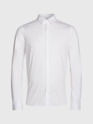 Slim Poplin Stretch Shirt Calvin Klein®