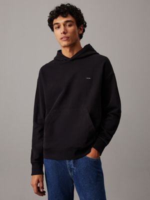 Sudadera Negra con Capucha Calvin Klein Hombre – Desti moda, sudadera negra  hombre