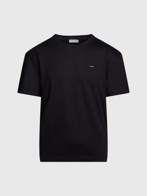 ck black cotton jersey t-shirt for men calvin klein