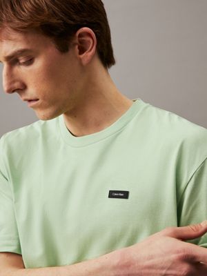 Green Cotton Jersey T-Shirt