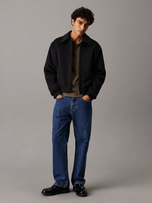 tarmac slim piqué tipping polo shirt for men calvin klein