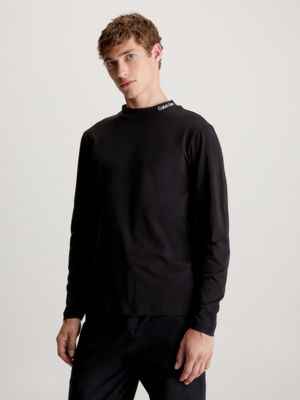 Langarm-T-Shirt mit Stehkragen Calvin Klein® | K10K112757BEH