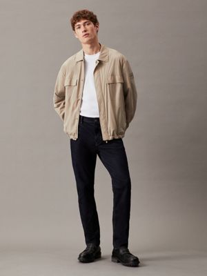 fresh clay packable blouson jacket for men calvin klein