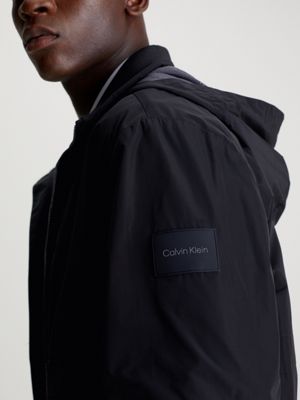 Calvin Klein Cortavientos con capucha para hombre