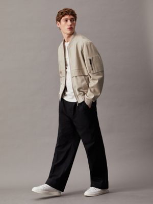 Calvin Klein Jeans CHAQUETA HARRINGTON HOMBRE Marrón - textil cazadoras  Hombre 162,90 €