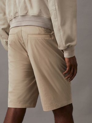 fresh clay straight technical stretch shorts for men calvin klein