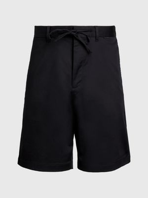 ck black relaxed coolmax shorts for men calvin klein