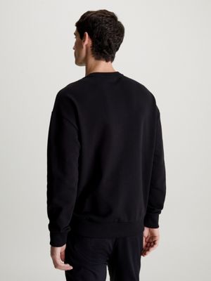 Klein® Logo-Sweatshirt Baumwolle aus Calvin K10K112951BEH |