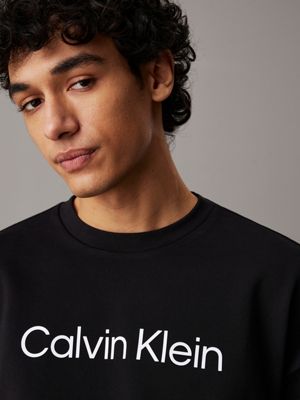 Calvin klein men's logo sweatshirt hotsell