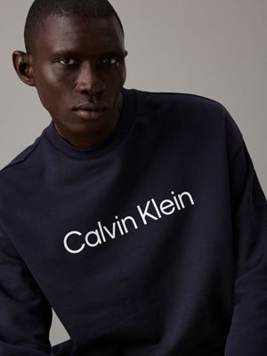 night sky logo sweatshirt for men calvin klein