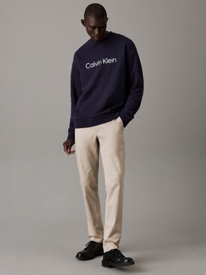 night sky logo sweatshirt for men calvin klein