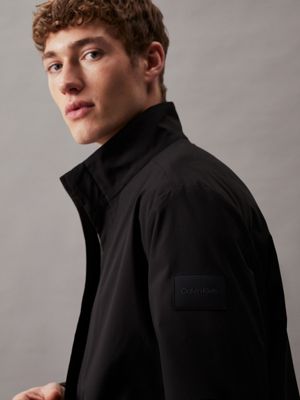 ck black technical blouson jacket for men calvin klein