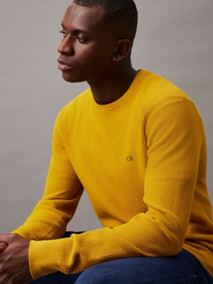 Calvin klein yellow jumper online