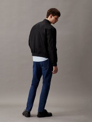 denim dark slim jeans for men calvin klein