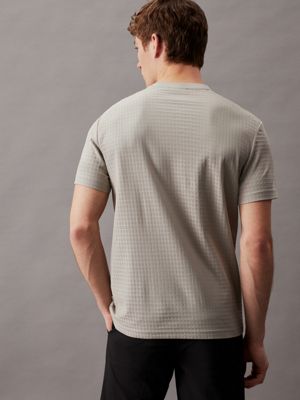 london fog jacquard grid t-shirt for men calvin klein