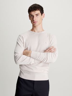 White calvin sale klein jumper mens