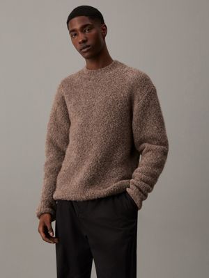 Boucle Mock Neck Jumper Calvin Klein K10K113384PAV