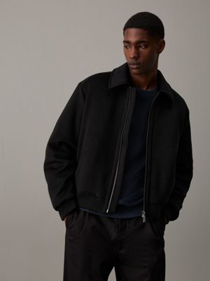 Calvin klein men's flight jacket best sale