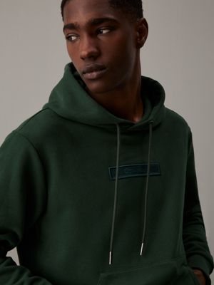 midnight forest logo hoodie for men calvin klein