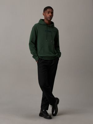 midnight forest logo hoodie for men calvin klein