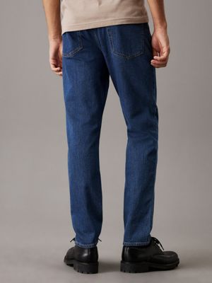 denim tapered jeans for men calvin klein