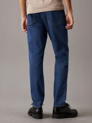 denim medium tapered jeans for men calvin klein