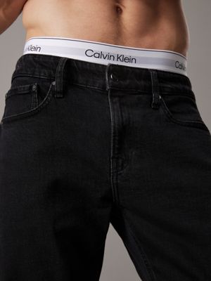 denim black slim jeans for men calvin klein