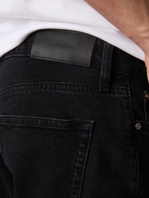 denim black slim jeans for men calvin klein