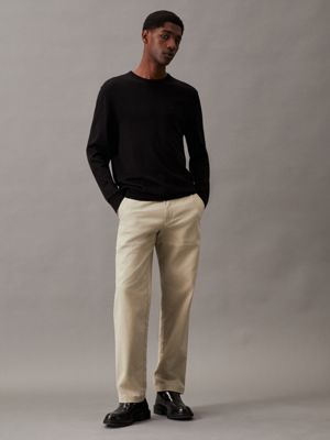 london fog straight twill trousers for men calvin klein