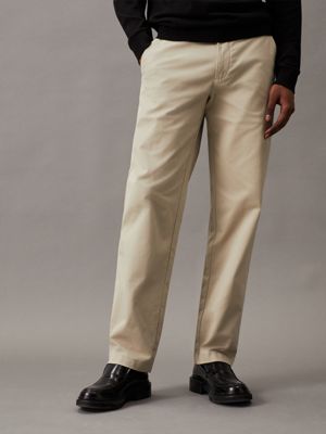 Straight Twill Trousers Calvin Klein K10K113692PC7