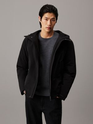 Hooded jacket calvin klein on sale